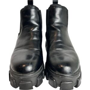 Circus by Sam Edelman Darielle Ankle Boot, Size 6.5, lug sole, like NEW Combat